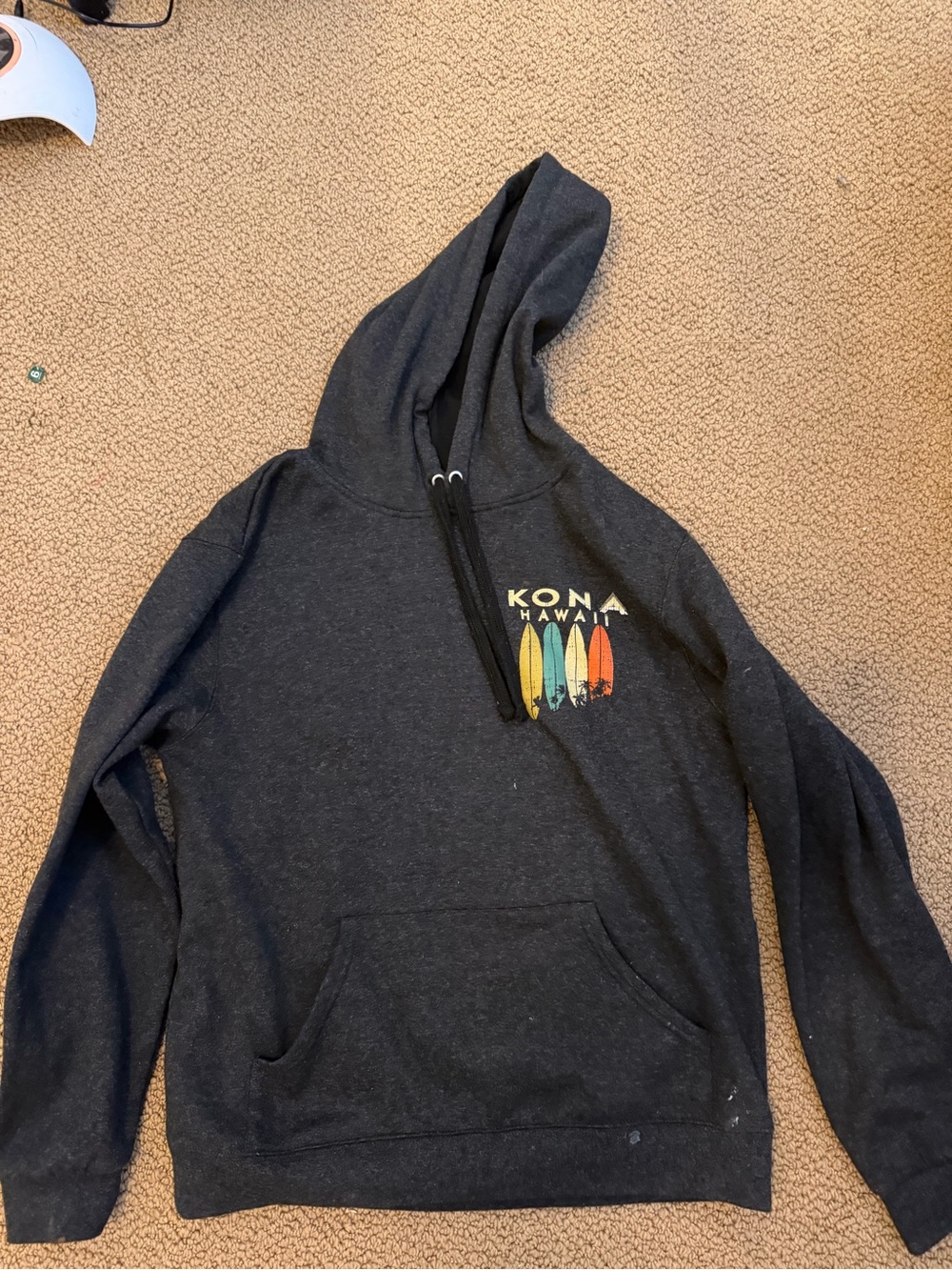 Charcoal Graphic Hoodie Sweater